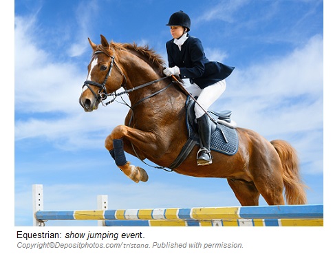 Equestrian horseback riding 1 Canadian Academy of Sports Nutrition caasn