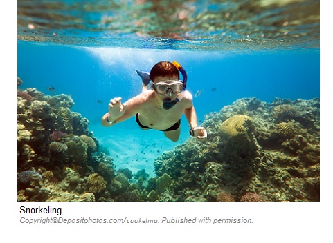 Snorkeling Underwater sport 1 Canadian Academy of Sports Nutrition caasn